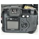 Vintage Camera & Lens Lot: Canon, FujiFilm FinePix S5100, Kodak, Pentax K1000, Asahi 135mm