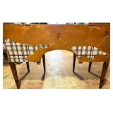 Vintage Illinois Cabinet Rockford Desk with Original Hardware