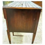 Vintage Illinois Cabinet Rockford Desk with Original Hardware