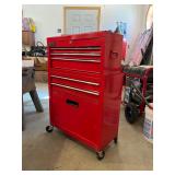 Clarke Red Rolling Tool Chest with Drawers