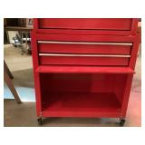 Clarke Red Rolling Tool Chest with Drawers