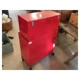 Clarke Red Rolling Tool Chest with Drawers