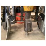 Wacker Neuson Hydraulic Breaker with Cart and Accessories