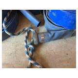 Heavy Duty Blue Layflat Hoses with Fittings