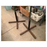 Stop Please Alternate Signs with Metal Stands