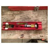 Empire Top Gun II Laser Torpedo Level with Case and Toolbox