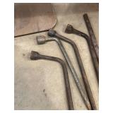 Five Metal Tire Irons