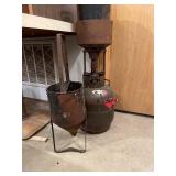 Propane Tank with Melting Pot