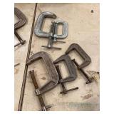 Various Steel C Clamps