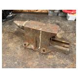 Small Cast Iron Bench Anvil With Mounting Holes