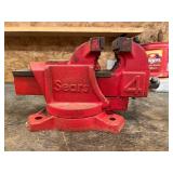 Sears 4 Inch Bench Vise with Swivel Base