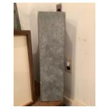 Farmhouse Style Organizer with Metal and Wood Construction