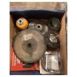 Box Lot of Various Abrasive and Grinding Discs