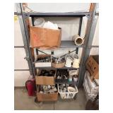 PVC and Plumbing Components with Miscellaneous Supplies-CONTENTS ONLY