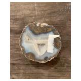 Geode Slice and a Pair Rocks