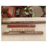 Vintage Wooden Levels, Various Makers