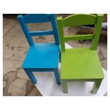 Toddler Wood Table and 2 Chairs...