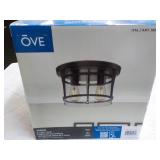 OVE 2 Light Flush Ceiling Light Fix...