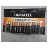 24 Duracell Power Boost AAA Batteri...