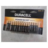 24 Duracell Power Boost AAA Batteri...