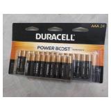 24 Duracell Power Boost AAA Batteri...