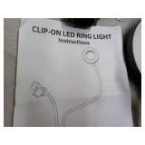 Clip -On LED Ring Light...