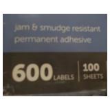 Office Depot 600 Shipping Labels 3 ...