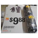 2 Packs 12 Polyurethane Coated Work...