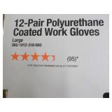 2 Packs 12 Polyurethane Coated Work...
