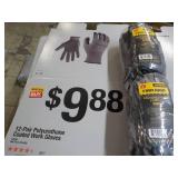 2 Packs 12 Polyurethane Coated Work...