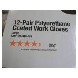 2 Packs 12 Polyurethane Coated Work...