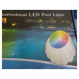 3 LED Pool Lights...