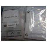 Shower Liner and Curtains...