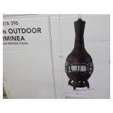 55" Outdoor Chiminea Antique Bronze...