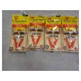 4 Plastic Pedal Rat Traps...