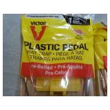 4 Plastic Pedal Rat Traps...
