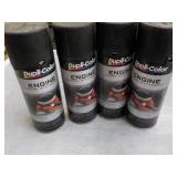 4 Cans Dupli- Color Engine Enamel w...