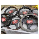 6 AutoCraft Steering Wheel Covers...