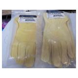 2 Pair XL Leather Gloves...