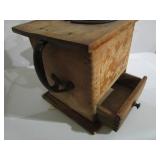 Coffee Grinder, Antique Box Style