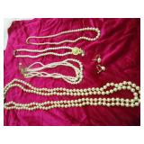 Faux Pearl Jewelry