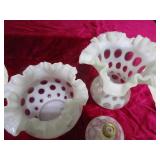 Fenton Coin Dot Vases, Perfume