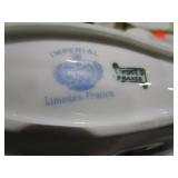 Mirrored Tray, Candle Stands, Limoges