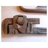 Bolt Cutter, Pipe Wrench, Pry Bars