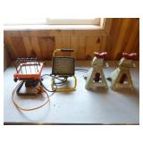 Shop Lights and Floor Jacks