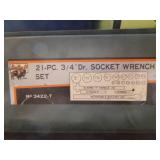 Buffalo 3/4" Drive  Socket Wrench Set