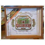 Collection of 9 Arturo Fuente Wooden Cuban Cigar Boxes