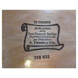 Collection of 9 Arturo Fuente Wooden Cuban Cigar Boxes