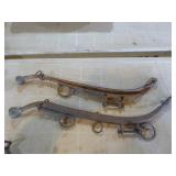 4 Vintage Horse Hames