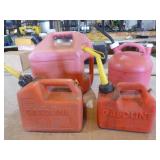 4 Gas Cans